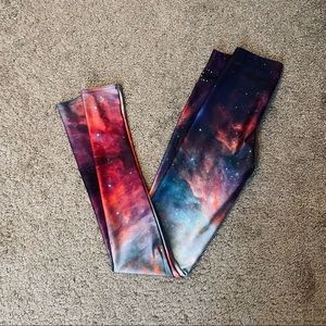 BlackMilk Rainbow Galaxy Leggings
